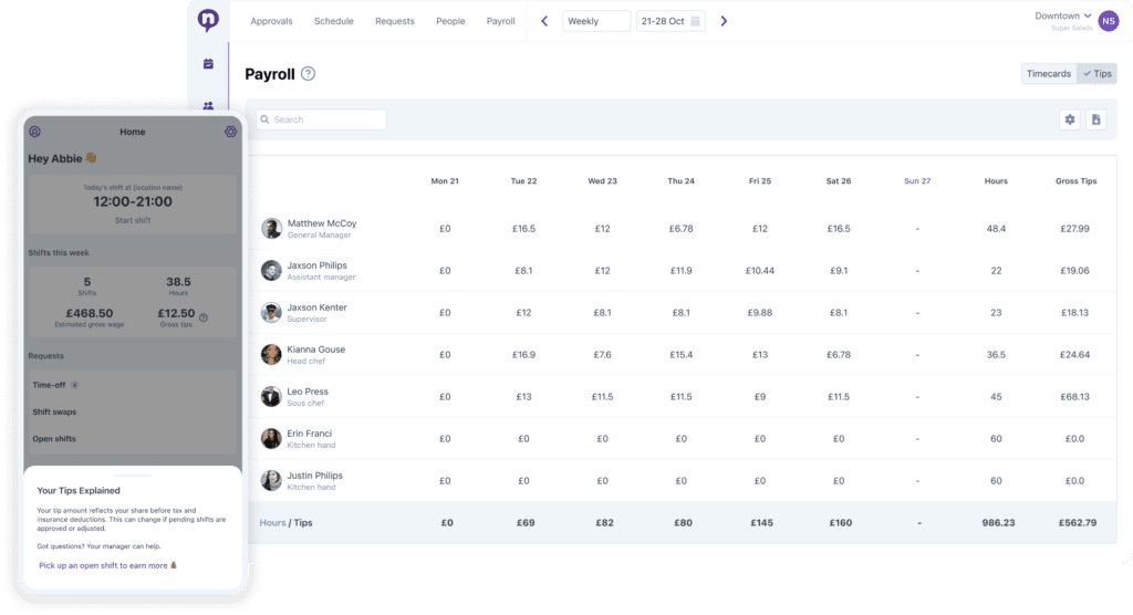 Automated Tip Management