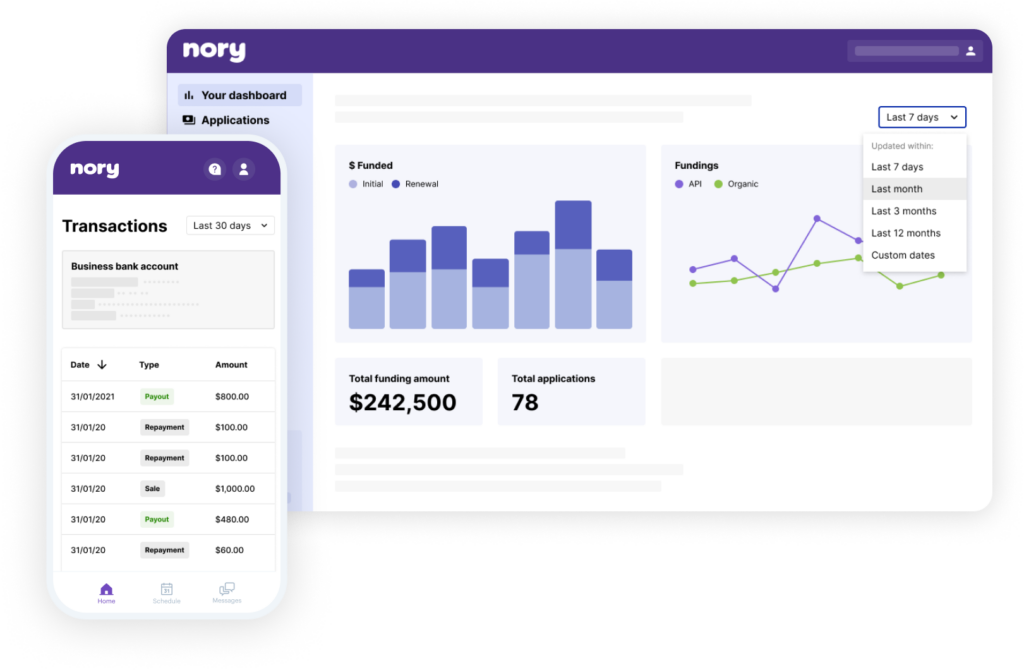 Nory Capital - secure restaurant funding