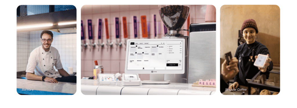 SumUp's POS system and payment processing platform