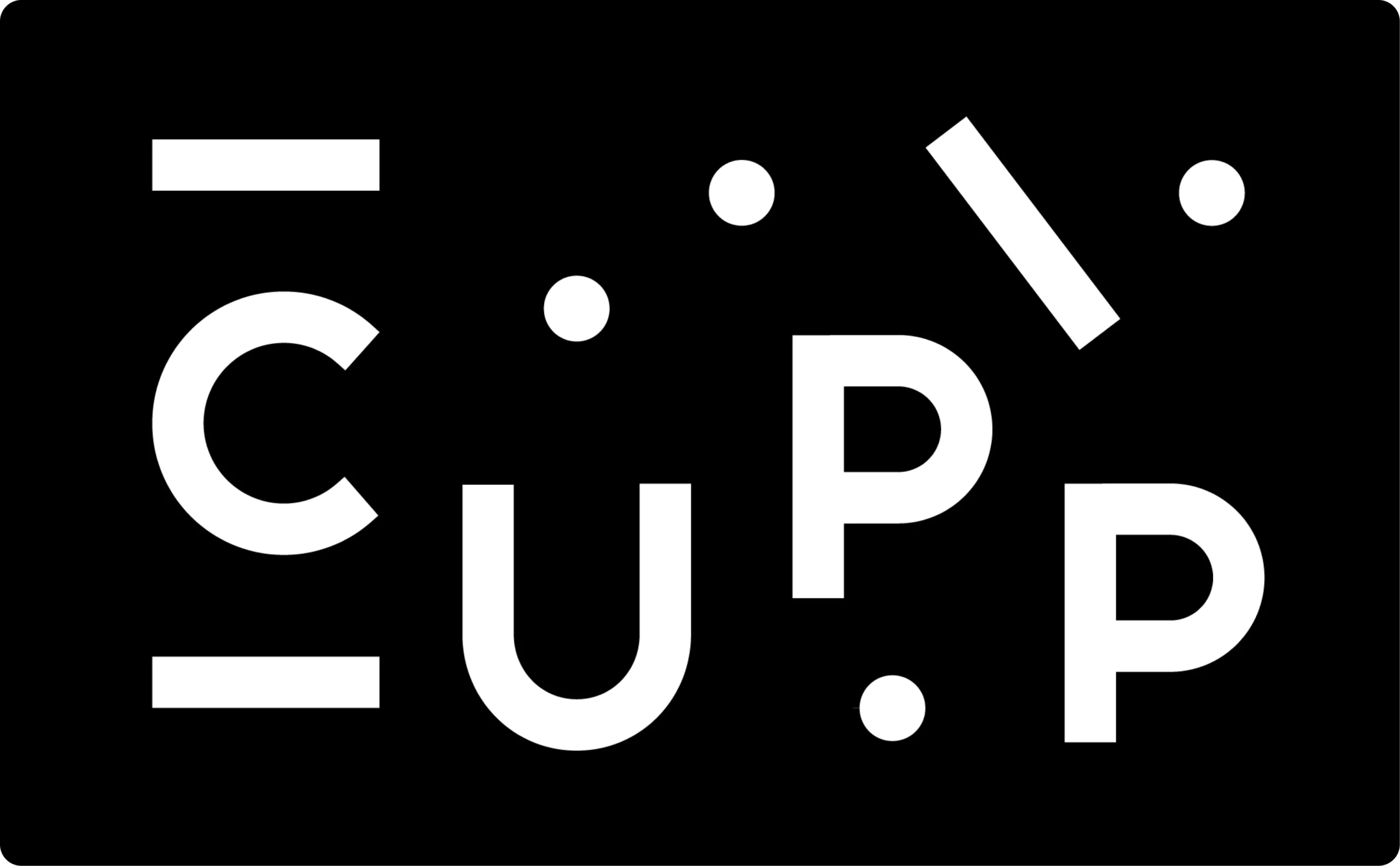 CUPP logo white & black