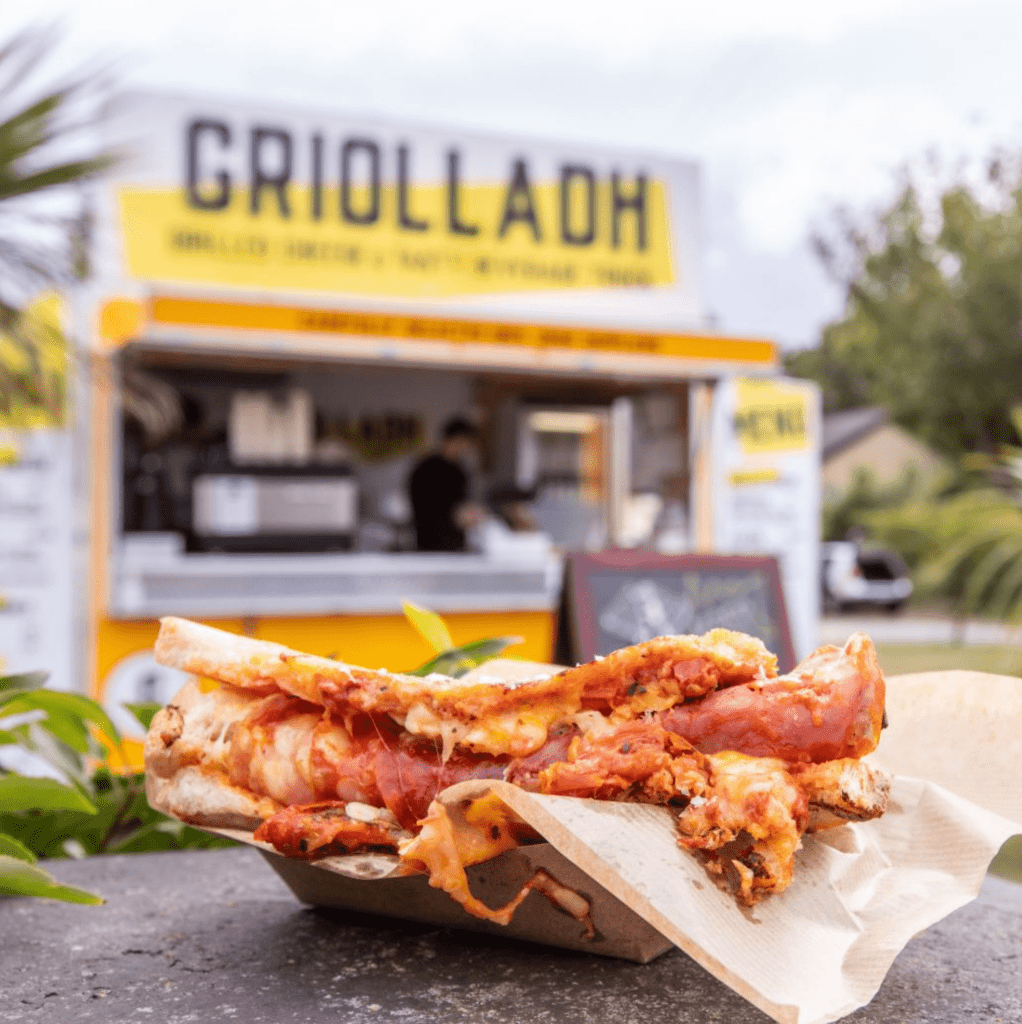 Griolladh food truck with cheese toastie